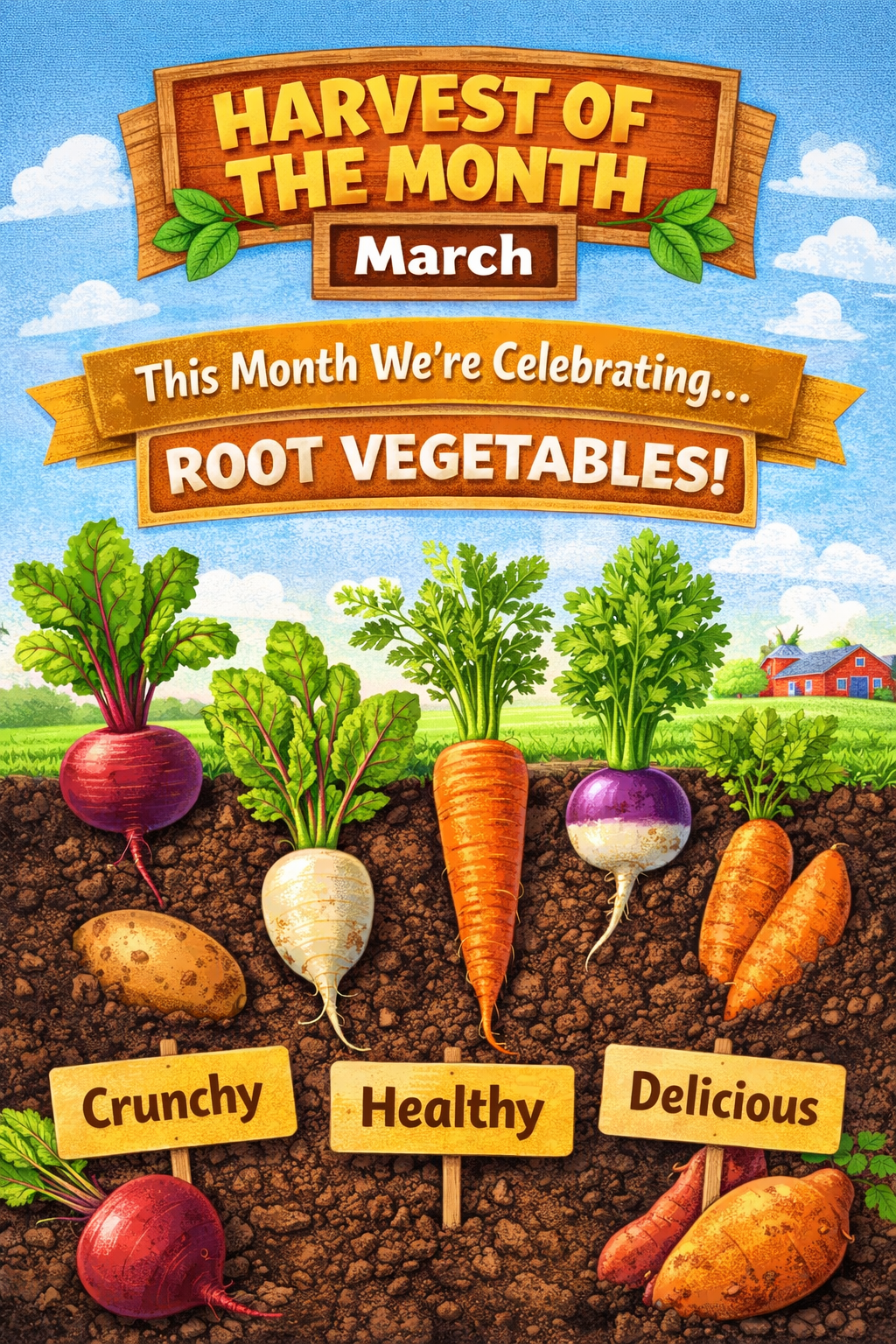 Harvest of the Month - March