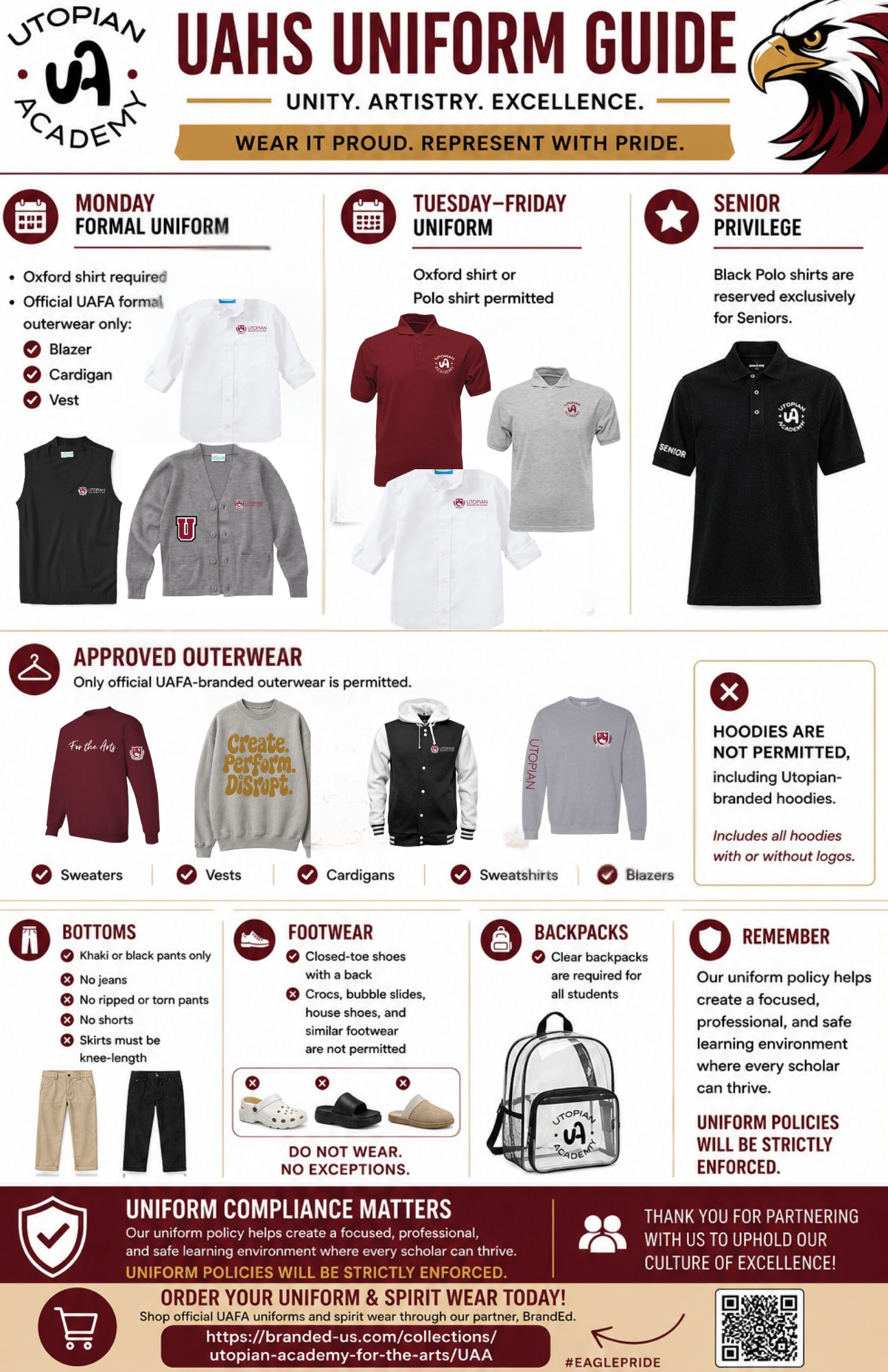 UAHS Uniform Guide